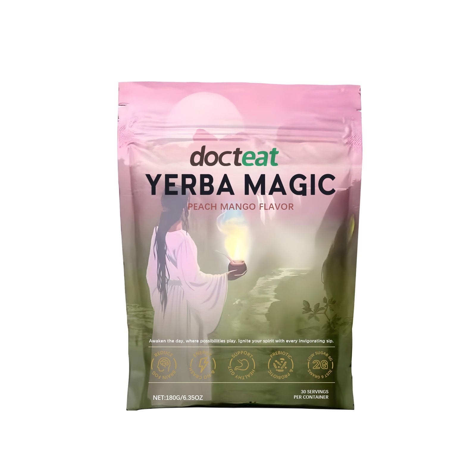 Boost Your Body Care with Yerba Mate Tea, Natural Energy, Easy Brew ,180g