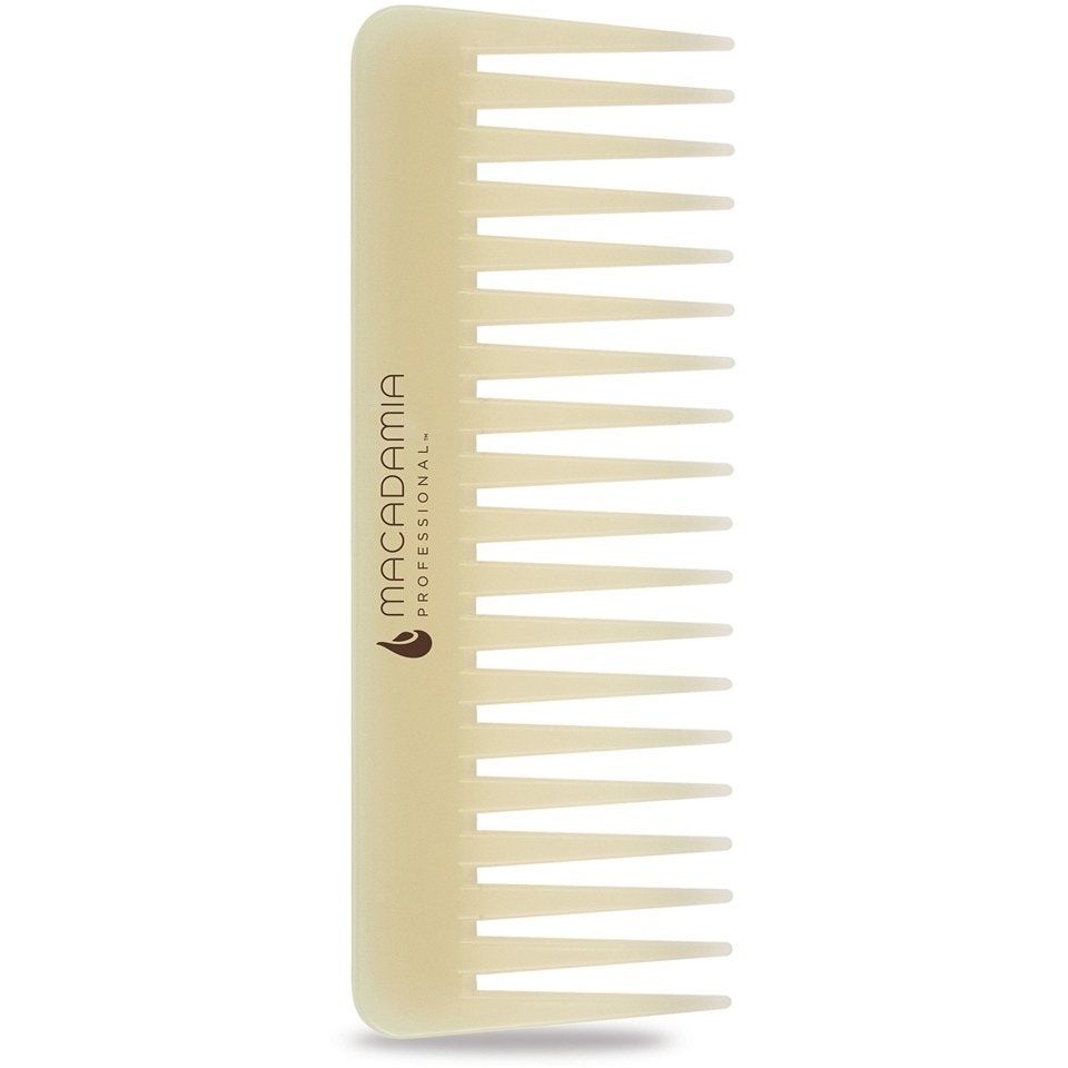 Macadamia Natural Detangle Comb With Macadamia Oil, Beige, 1pc