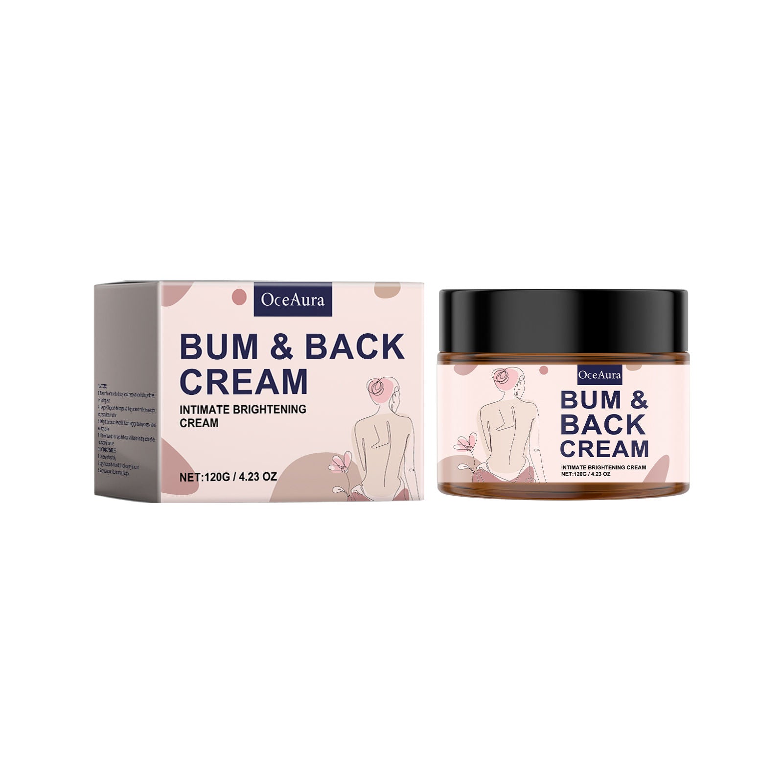 Body Cream Moisturizes Skin, Brightens, Exfoliates, Hydrates, Softens ,120g