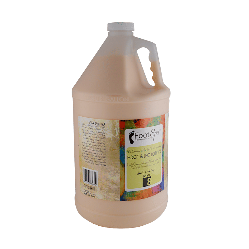 لوشن "فوت سبا" للأقدام والساقين بالصبار وزيت بذور العنب وزيت شجرة الشاي