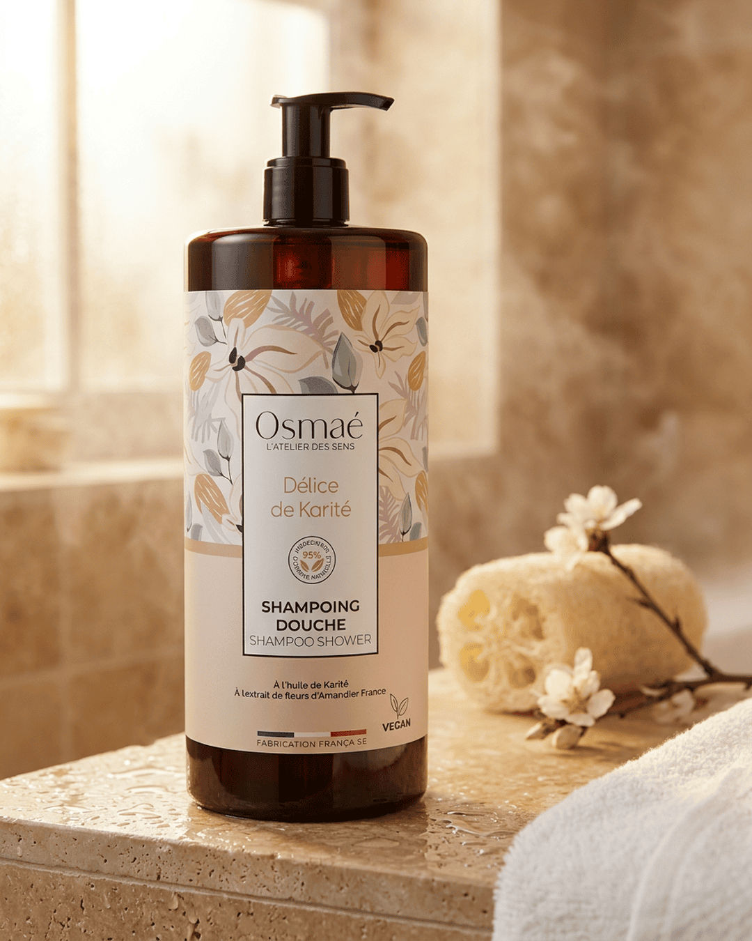 Osmaé Délice de Karité Shampoo & Shower Gel