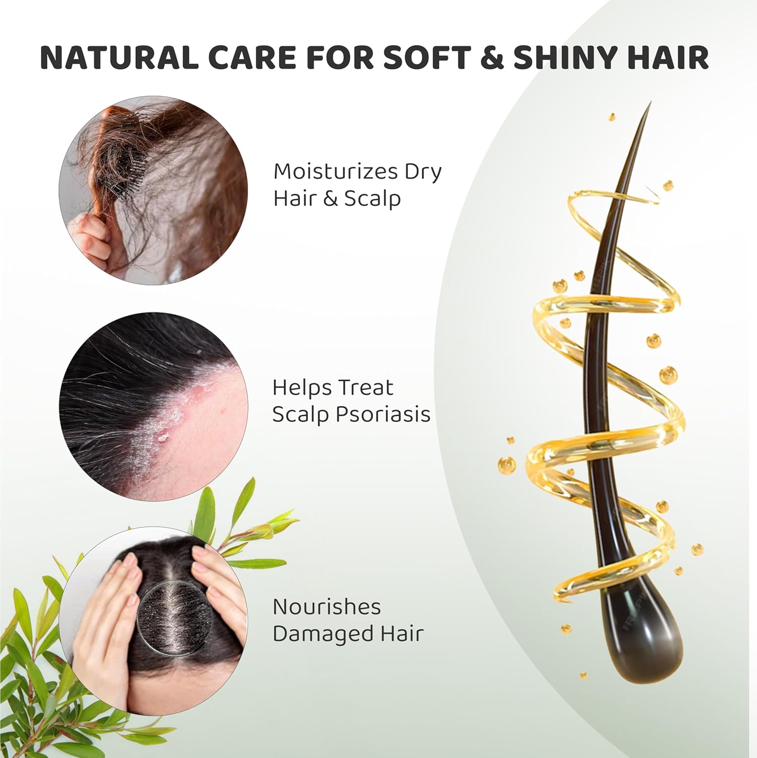 ReyNaturals Tea Tree Oil | Tea Tree Essential Oil for Hair, Skin and Face Care 15 ml Pack of 2