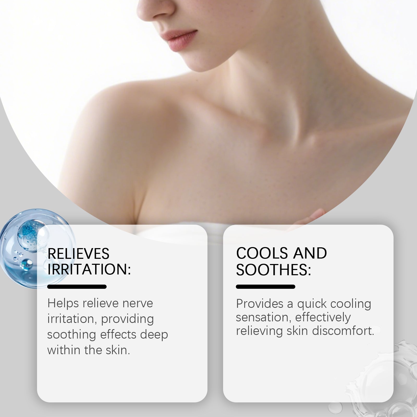 Body Care Ball Bearings, Relaxing, Nourishing, Cooling, Daily Self-Care ,50g