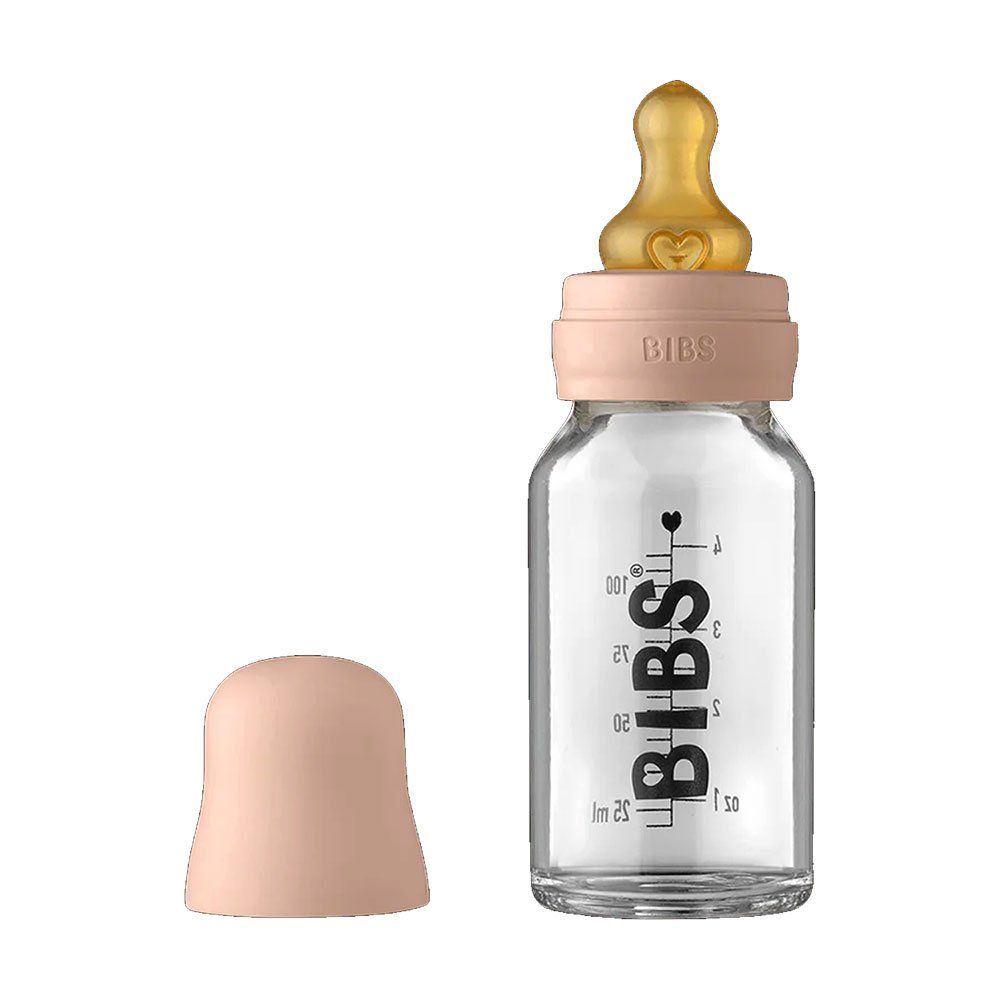 Bibs - Heat Resistant Designed With Anti-Colic Function Baby Glass Bottle Complete Set – 120ml