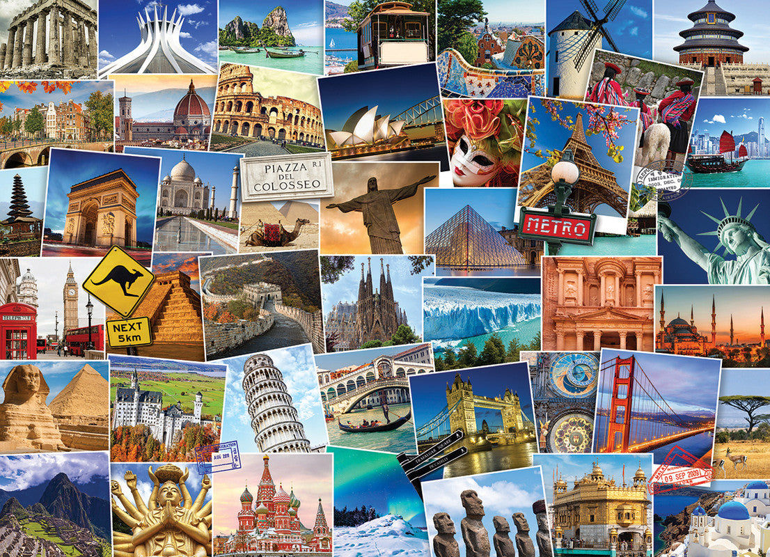 World - Globetrotter 1000 Pieces Puzzle