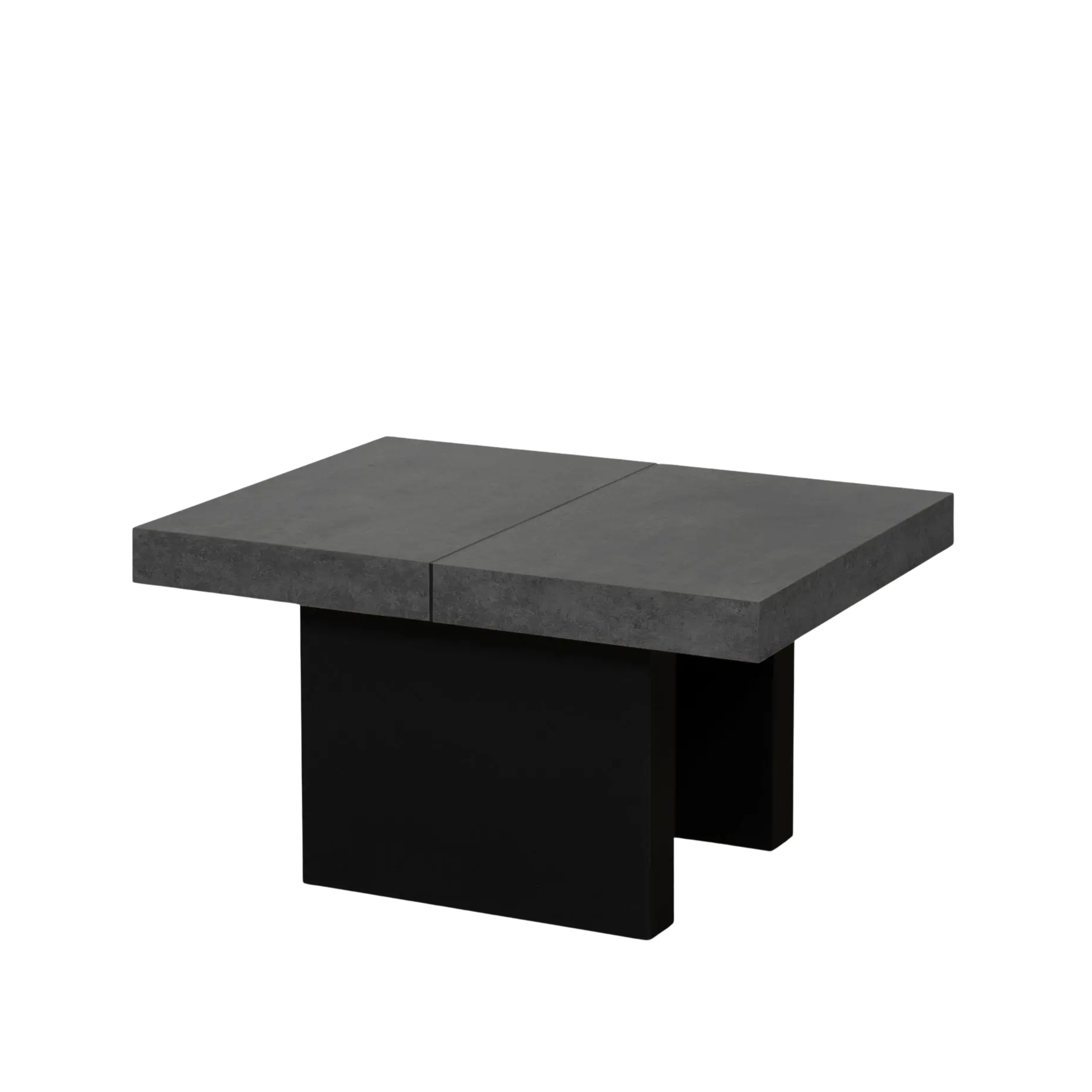 Chess Side Table Concrete