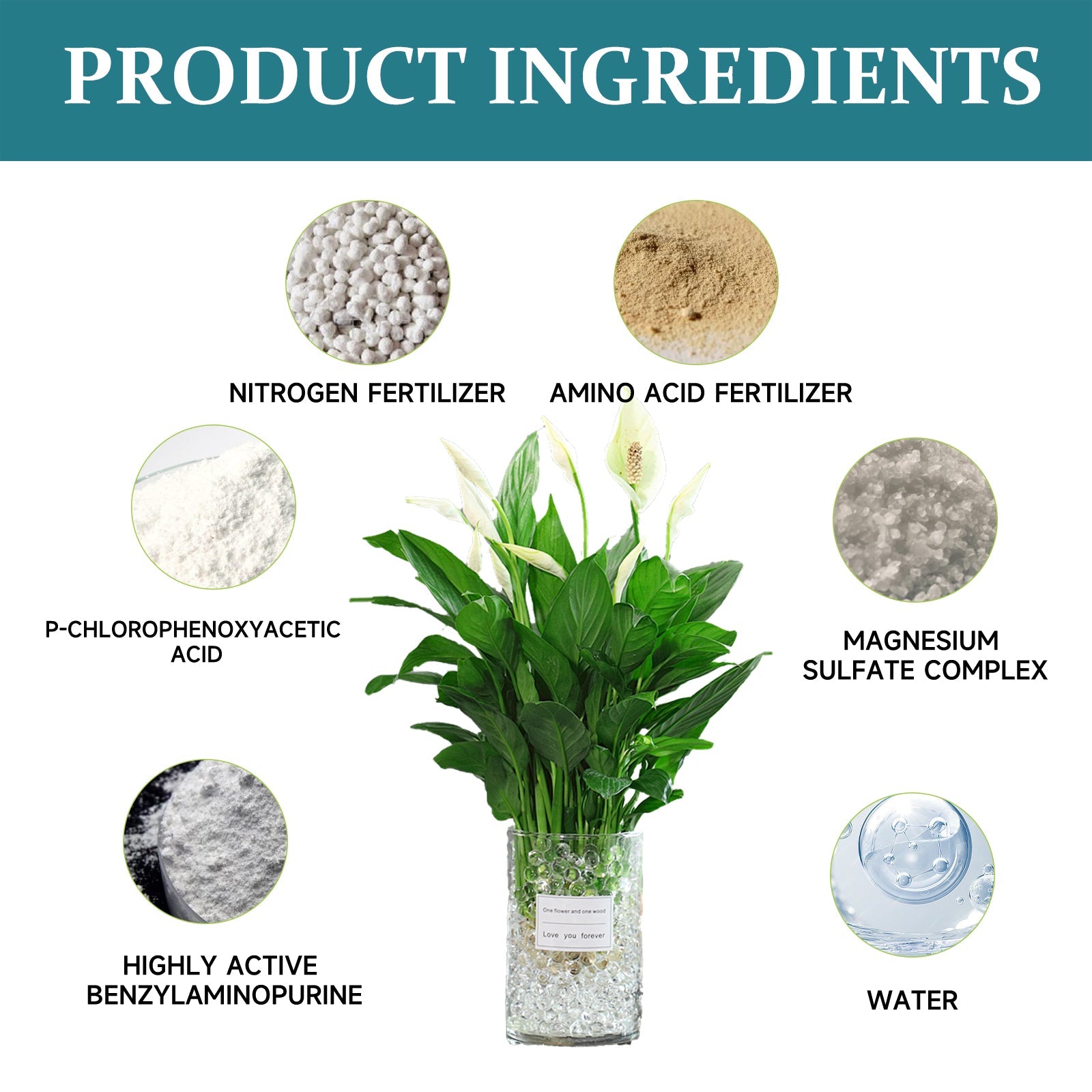 Boost Plant Growth with Hydroponic Nutrient Solution, Promotes Healthy Green Leaves ,100ml