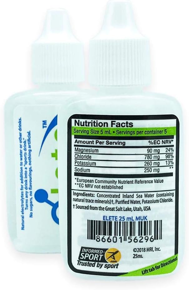 إيليت إلكتروليت 25 مل + أقراص بانشامريت متعددة الفيتامينات