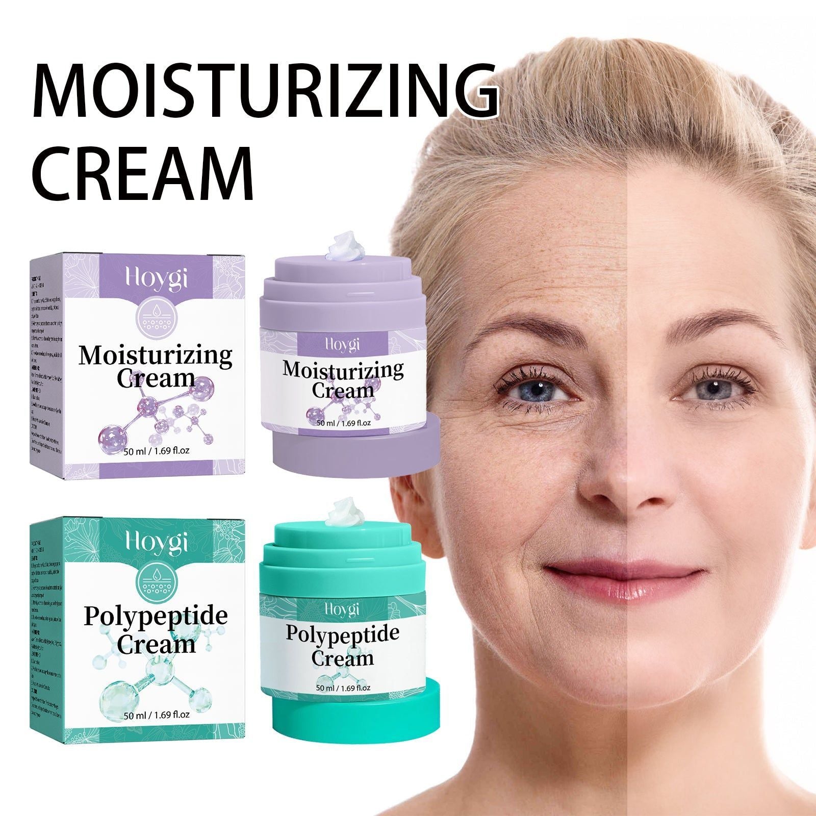 Revitalize Skin with Firming and Moisturizing Cream, Reduce Wrinkles, Brighten, Rejuvenate ,50ml