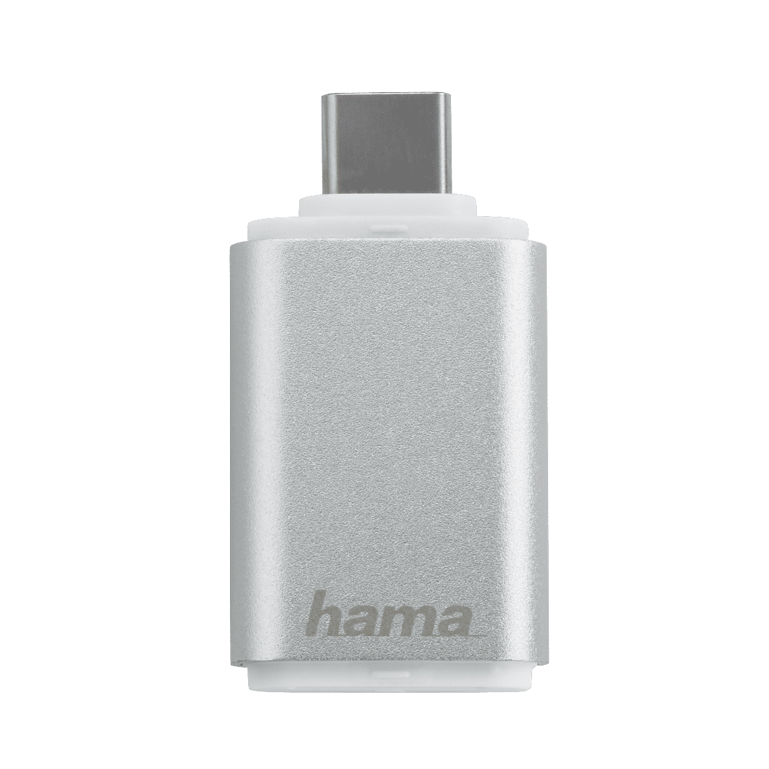 Hama 181020 USB 3.1 Type C OTG Card Reader, MicroSD - Silver