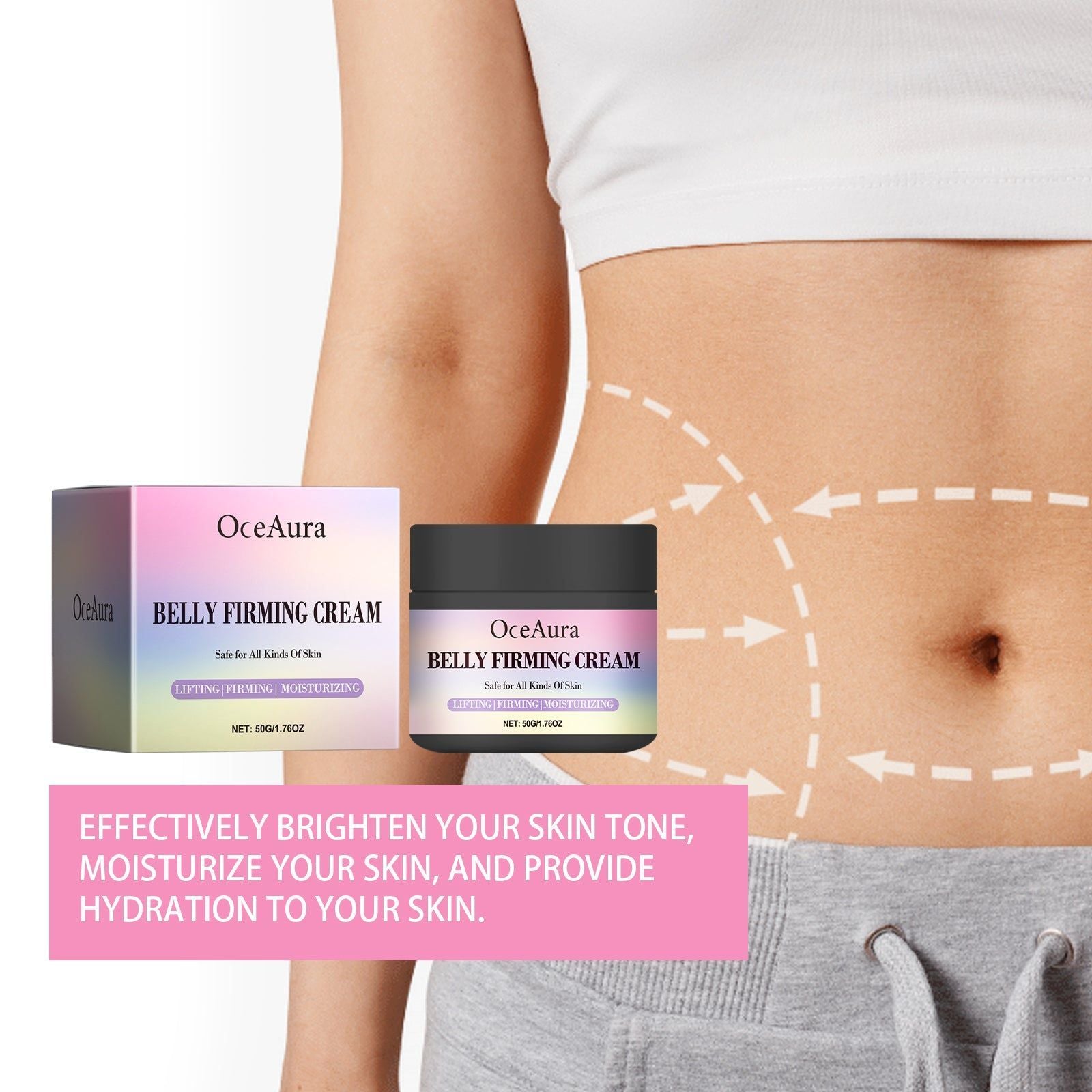 Skin Firming Cream, Hydrating Moisturizer for Smooth, Tight, Youthful Skin ,50g
