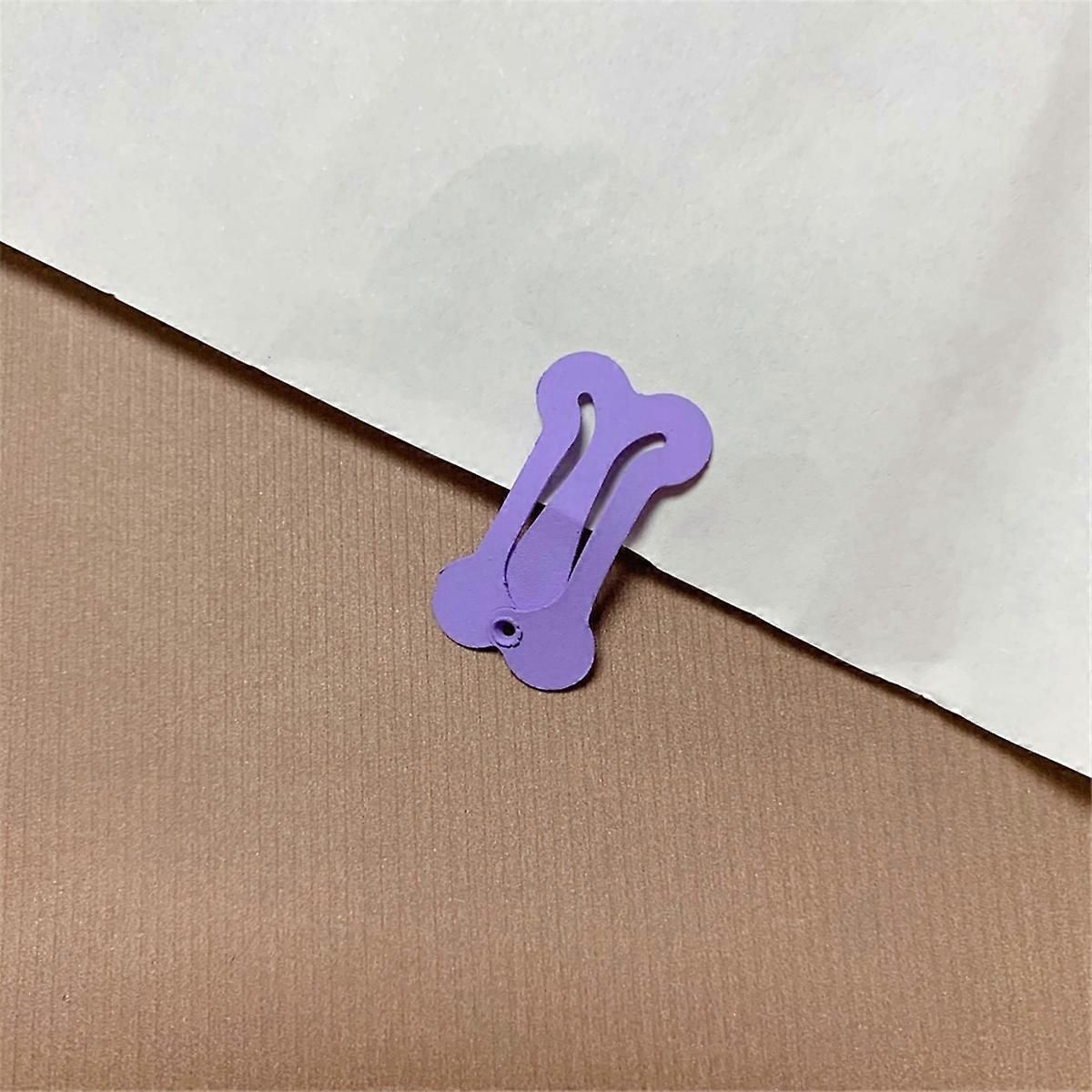 Bone Shape Hairpin Small Dog Hair Clips for Pug Grooming Dog Parts-B
