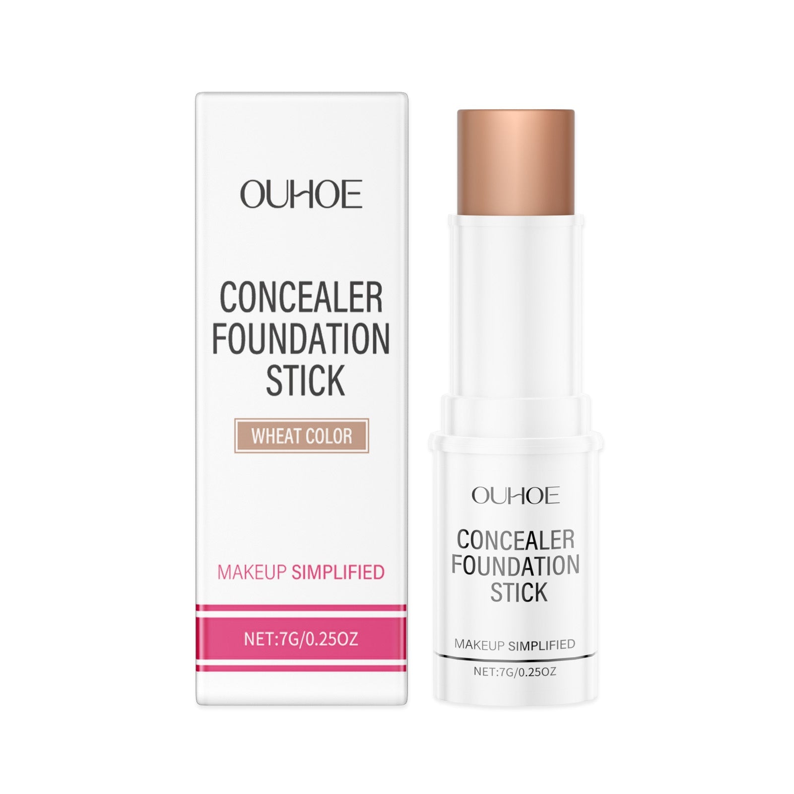 Create Flawless Look with Ivory White Stick Concealer Foundation, Hydrating, Long-Lasting ,7g