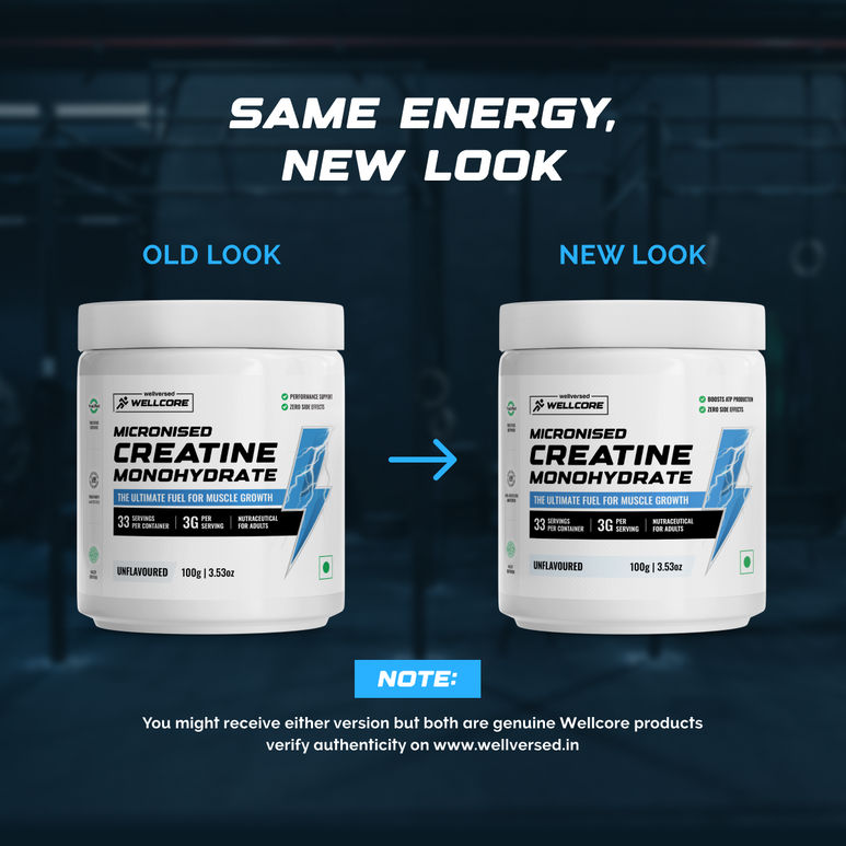 Wellcore Creatine Unflavored 100g
