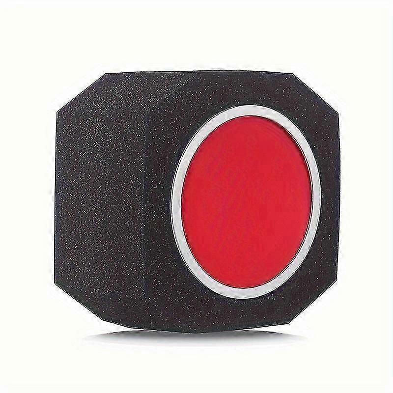 Studio Microphone Sound Shield With Foam Cover and Filter Ball