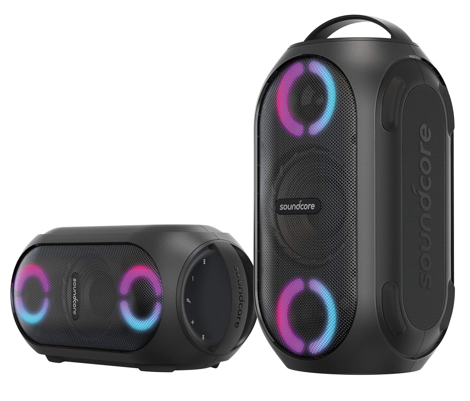 Soundcore Rave PartyCast Portable Bluetooth Speaker 80W, Black