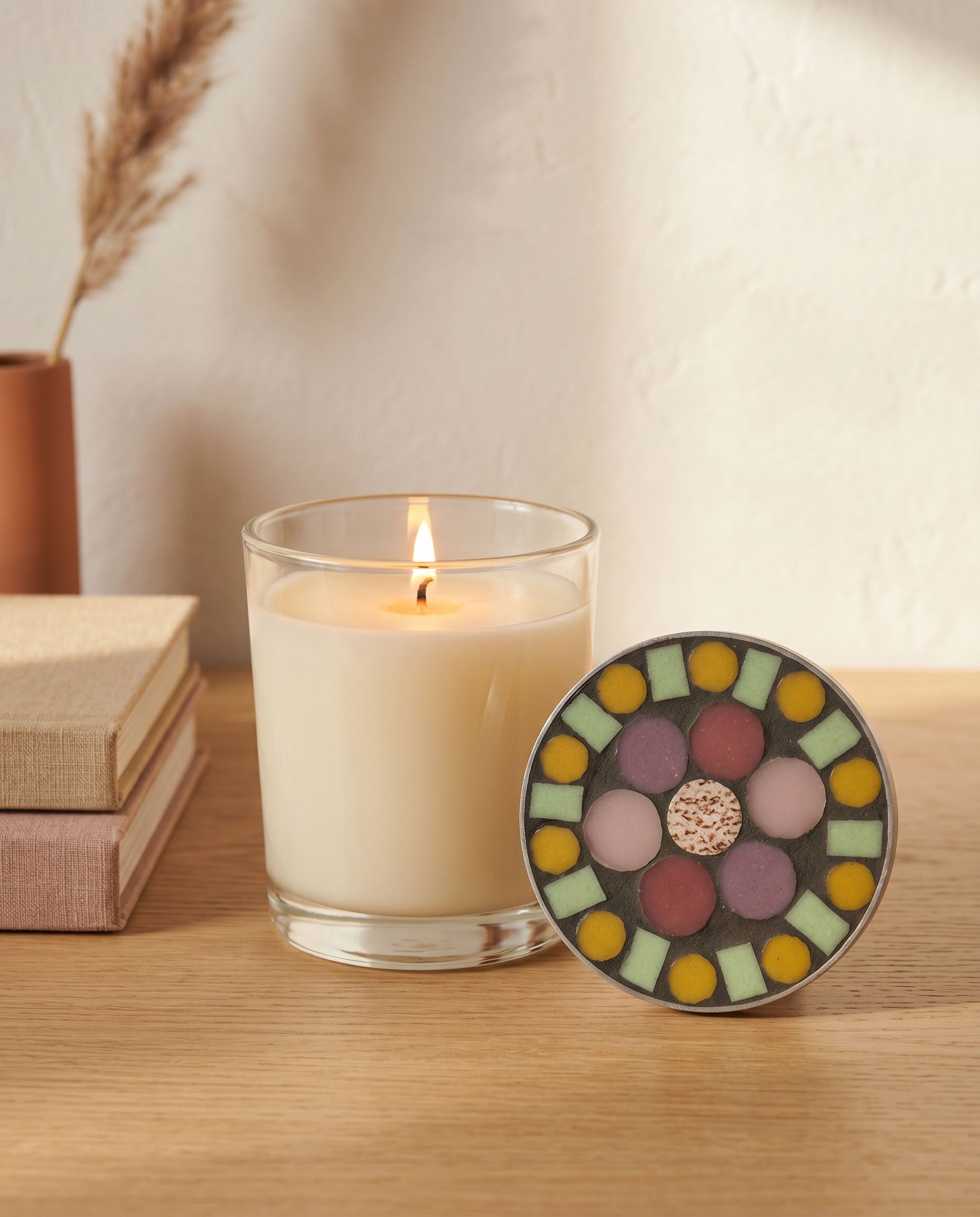 Dana Adada Glass Scented Mosaic Candle