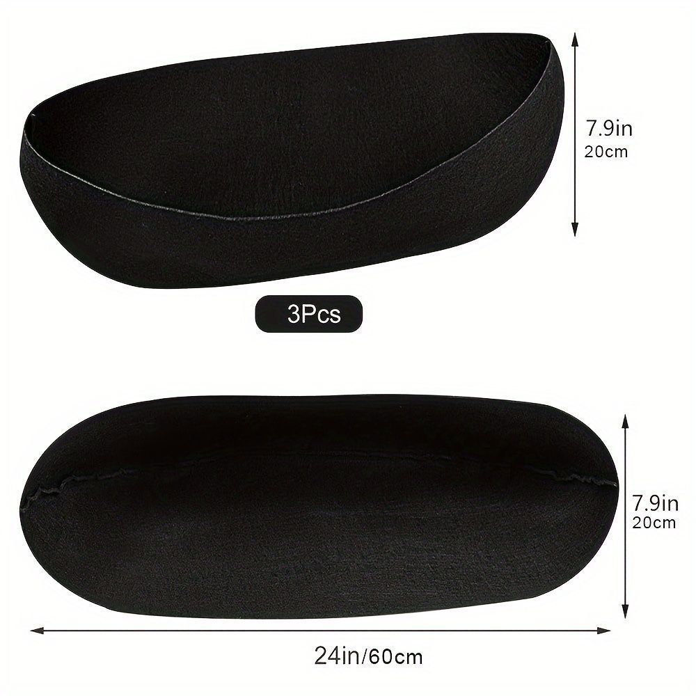 3Pcs Planter Basket Liners Fabric Window Box Liners Trough Planter Liner Replacement