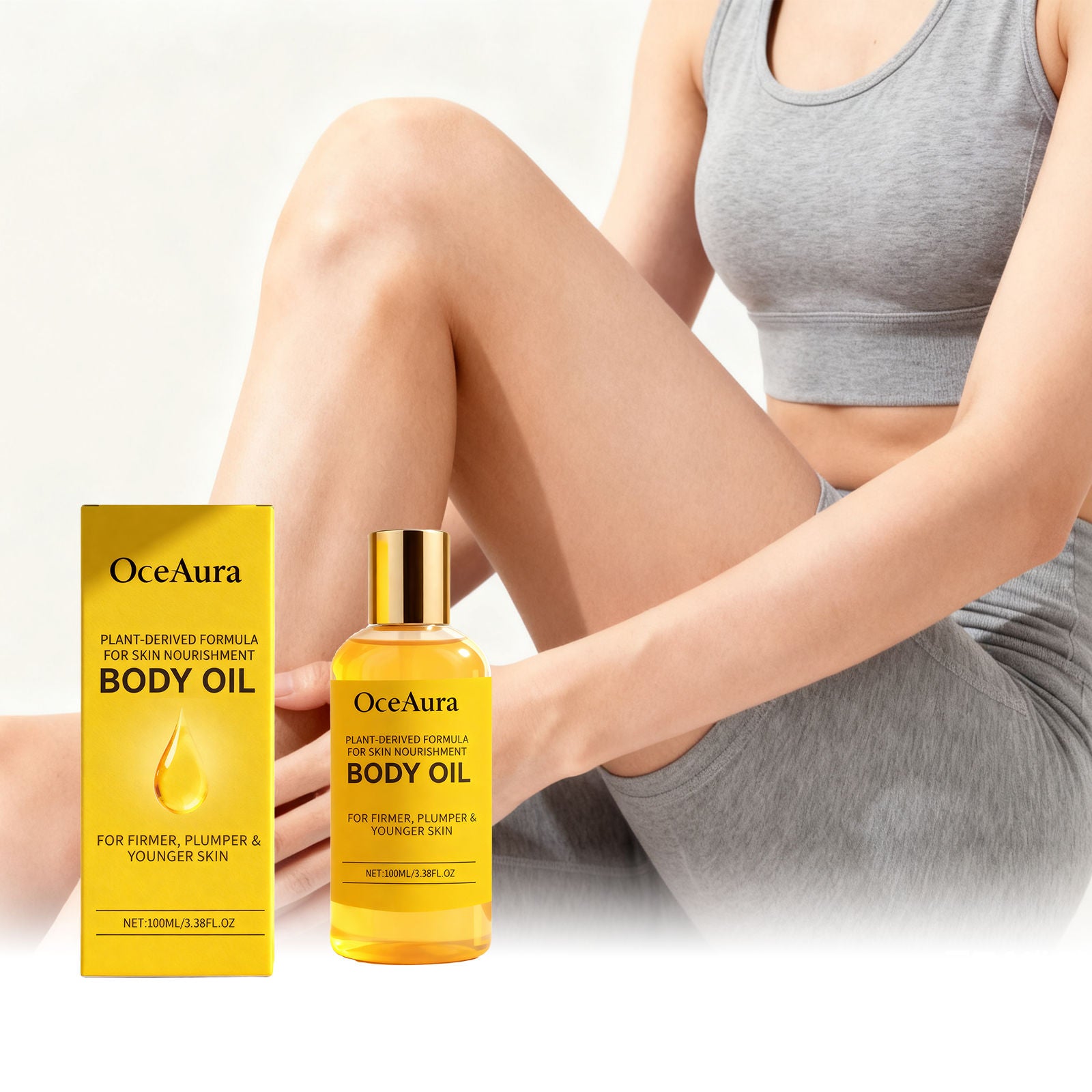 Body Essential Oil, Deep Nourishing Moisturizer, Natural Skin Care, Gentle & Non-Irritating ,100ml