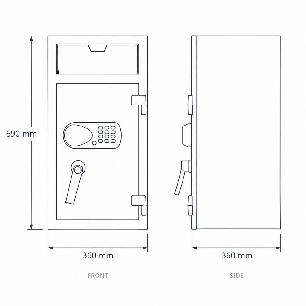 ExecutiveSafe Security Safe #DS686
