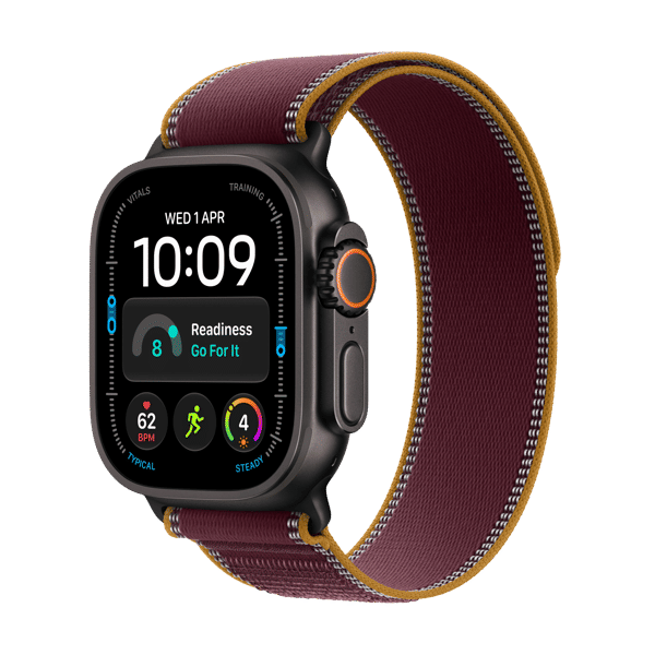 Apple Watch Ultra 4 G+C 49mm Titanium Case with Trail Loop - M/L