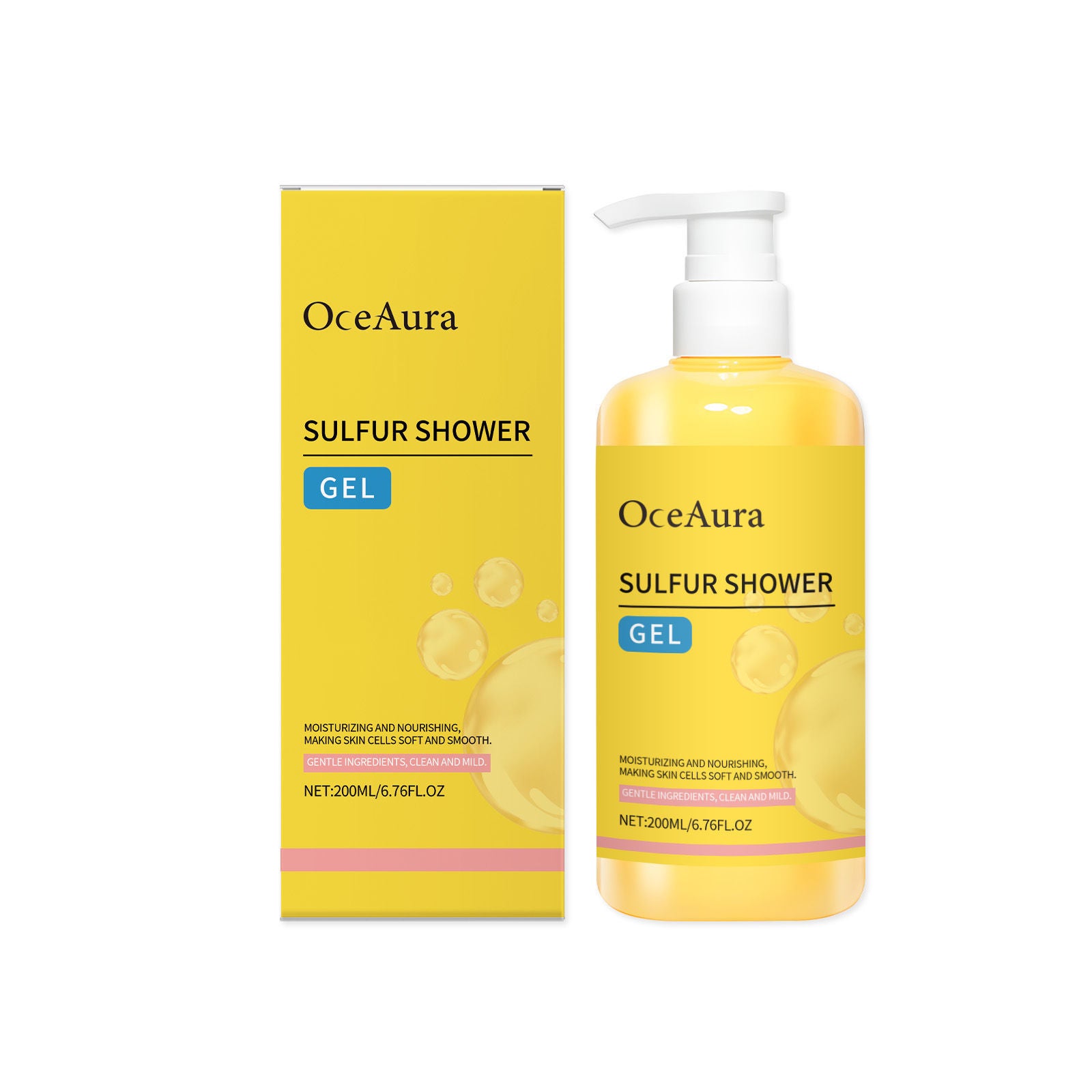Body Wash, Gentle Cleansing, Moisturizing, Brightening, Oil-Control, Refreshing Skin ,200ml