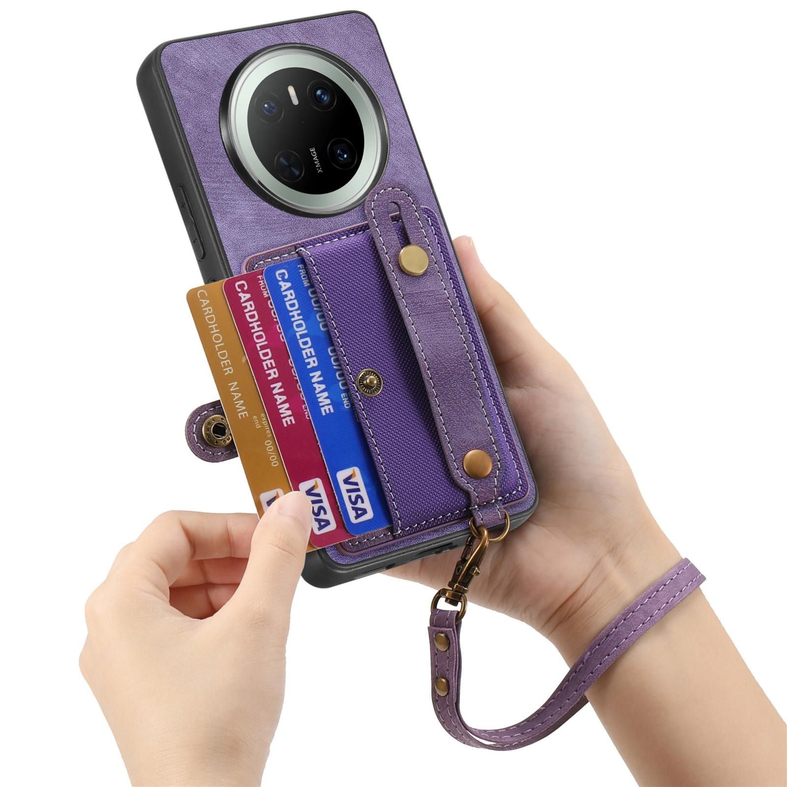 Retro Card Wallet Case For Huawei Mate 70