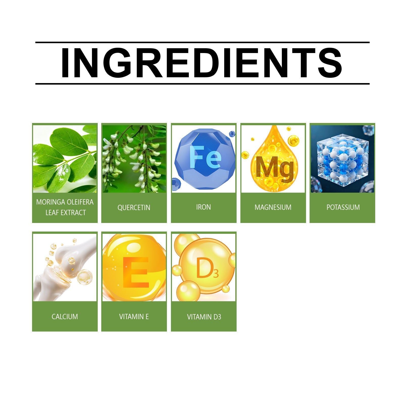 Boost Your Energy with Moringa Gummy Candies, Natural Personal Care, Stay Healthy ,60 gummies
