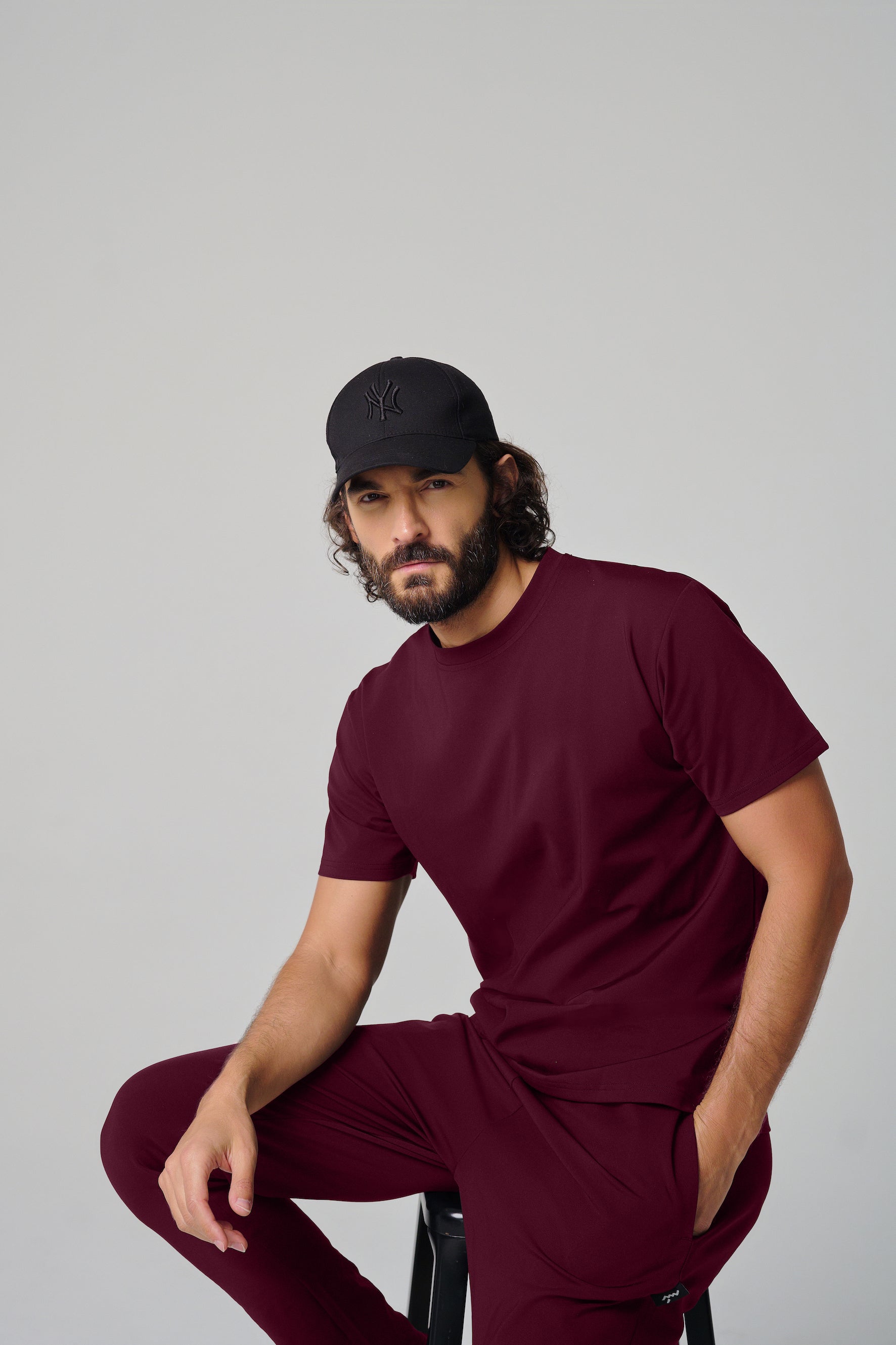 بنطال رجالي كلاسيكي من MULU - كستنائي