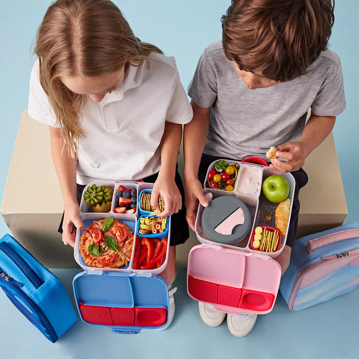 b.box Lunchbox – Blue Blaze