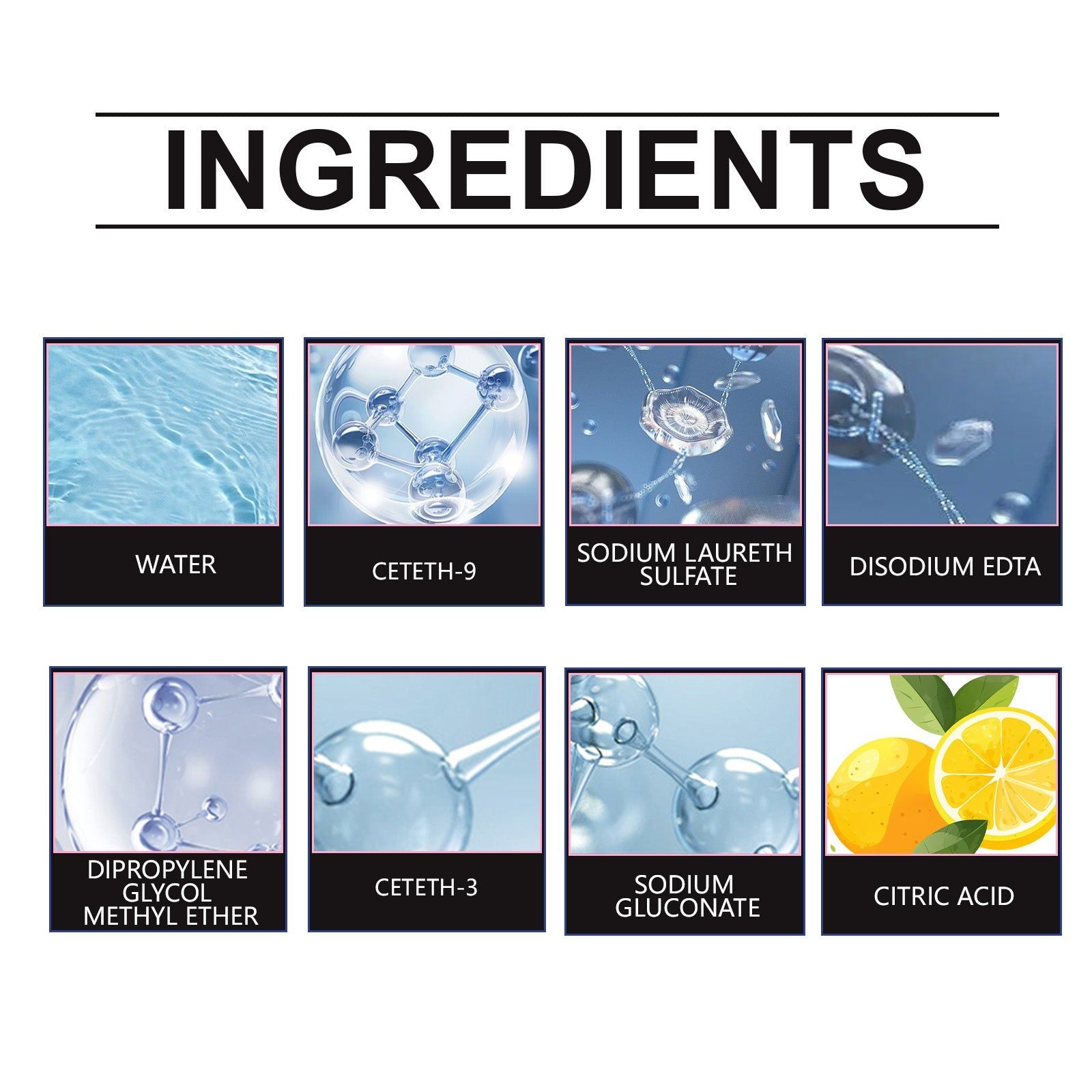 Car Interior Cleaner, Fast Stain Removal, Car Cleaning, Multi-Surface, Odor-Free ,120ml