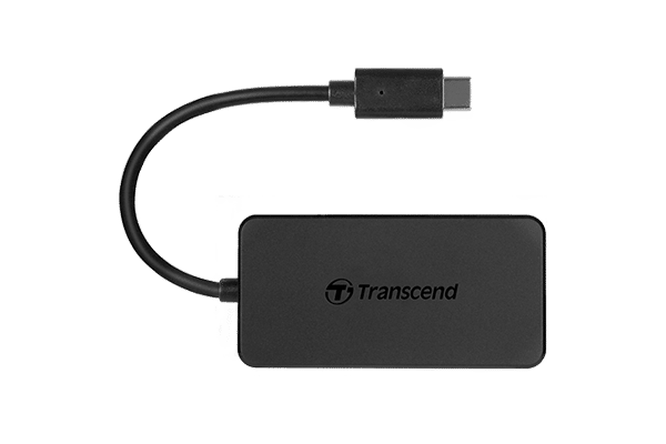 Transcend - USB Type-C 4-Port Hub - HUB2C