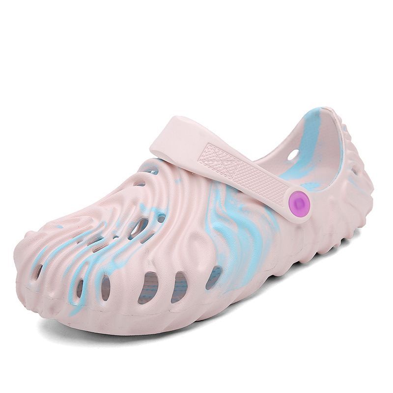 Adult Crocodile Shoes Pollex Clog Water Shoe Non-slip Sandals With Heel Straps