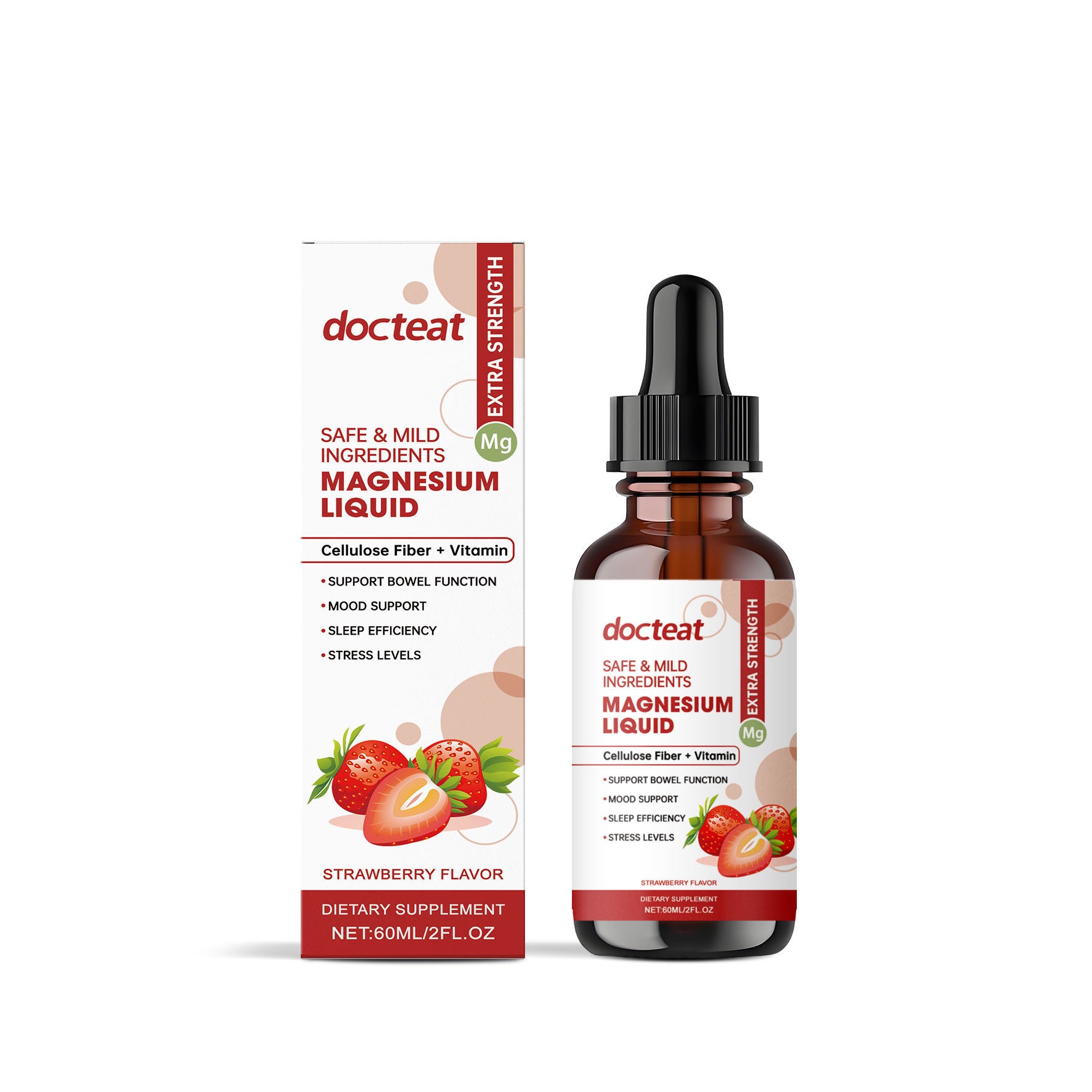 Boost Vitality with Magnesium Glycinate, Natural Body Care for Focus and Comfort ,60ml
