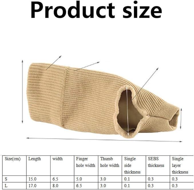 Compression Wrist Sleeve Wrist Protector Exercise Pressure Gloves for Arthritis Wrist pain