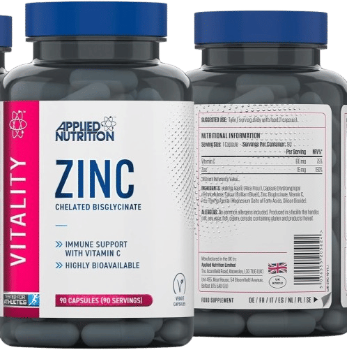 AN  ZINC 100 TABLETS VITALITY