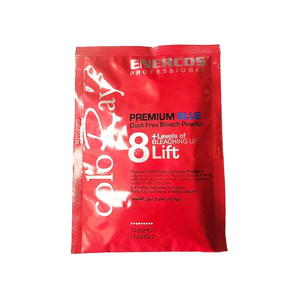 Enercos Professional Bleach Powder Dust Free Deco Neo1200, Blue 35g