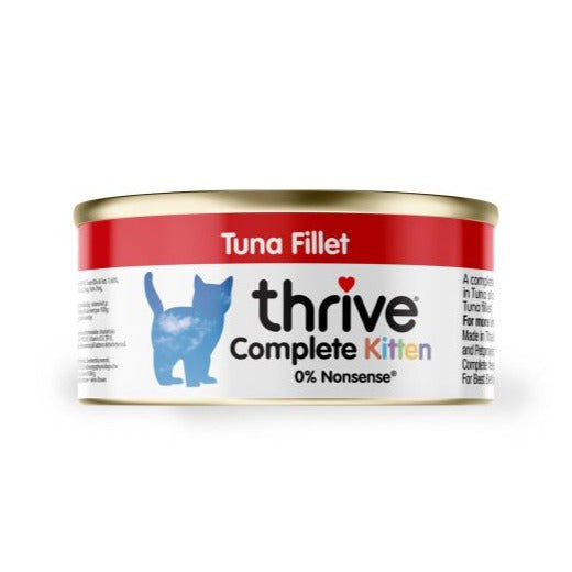 Thrive Tuna Fillet Kitten Wet Food - 75g