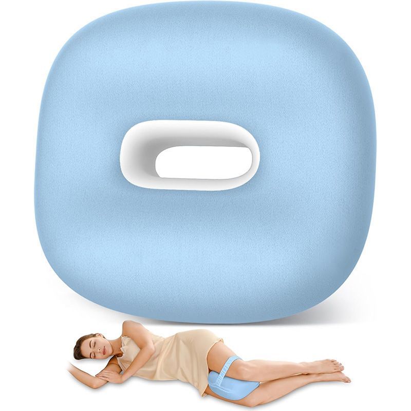Knee Pillow Memory Foam Leg Pillow for Pregnancy Side Sleeping