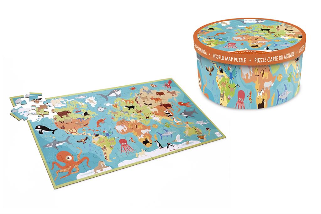 Animals Of The World - 100 Pieces Puzzle