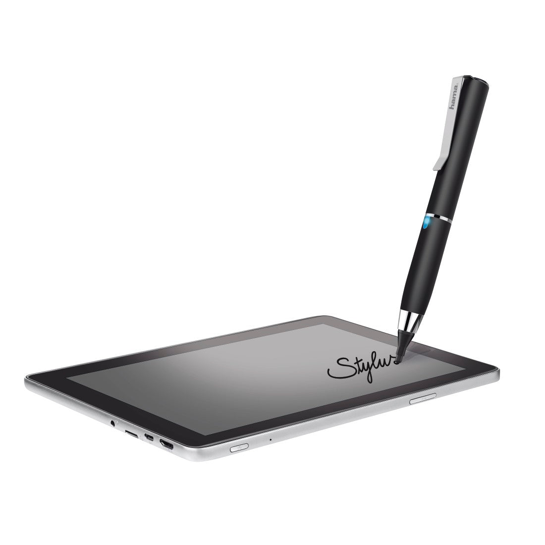 قلم إدخال Hama 108396 "Active Fineline" برأس رفيع 2.5 مم للأجهزة اللوحية