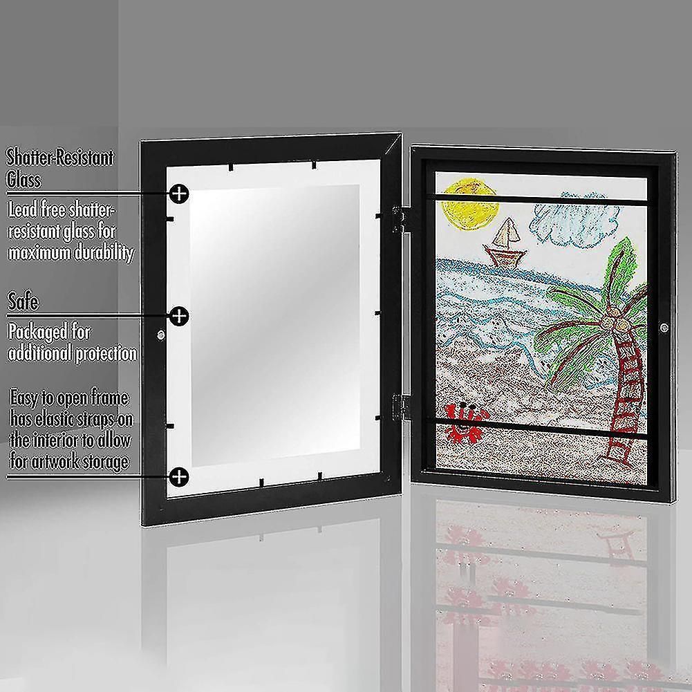 Kids Art Frames Front-open Easy Change Art Frame Drawings Artwork Picture Frames For Wall Tabletop