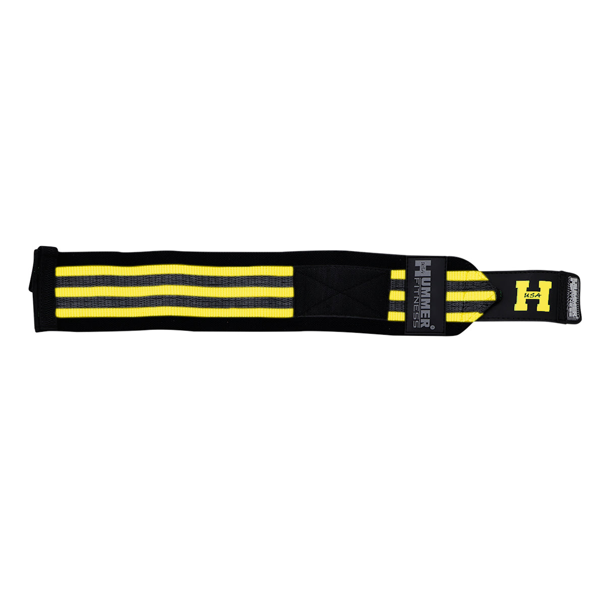 HMR USA 1979 Wrist Wrap 12'' Bipartite blk/yellow