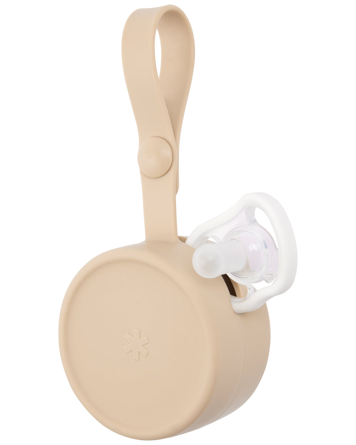 Skip Hop Silicone Pacifier Holder - Oat