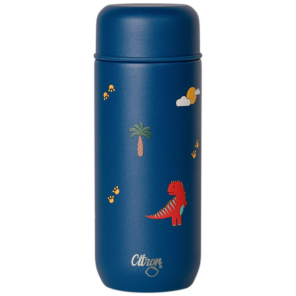 Citron Thermal Baby Flask - Blue Dino