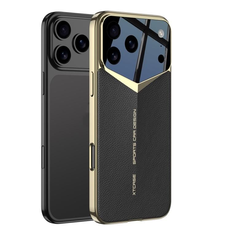 For iPhone 18 Pro Max / iPhone 17 Pro Max GKK Blade Phantom Plain Leather Phone Case
