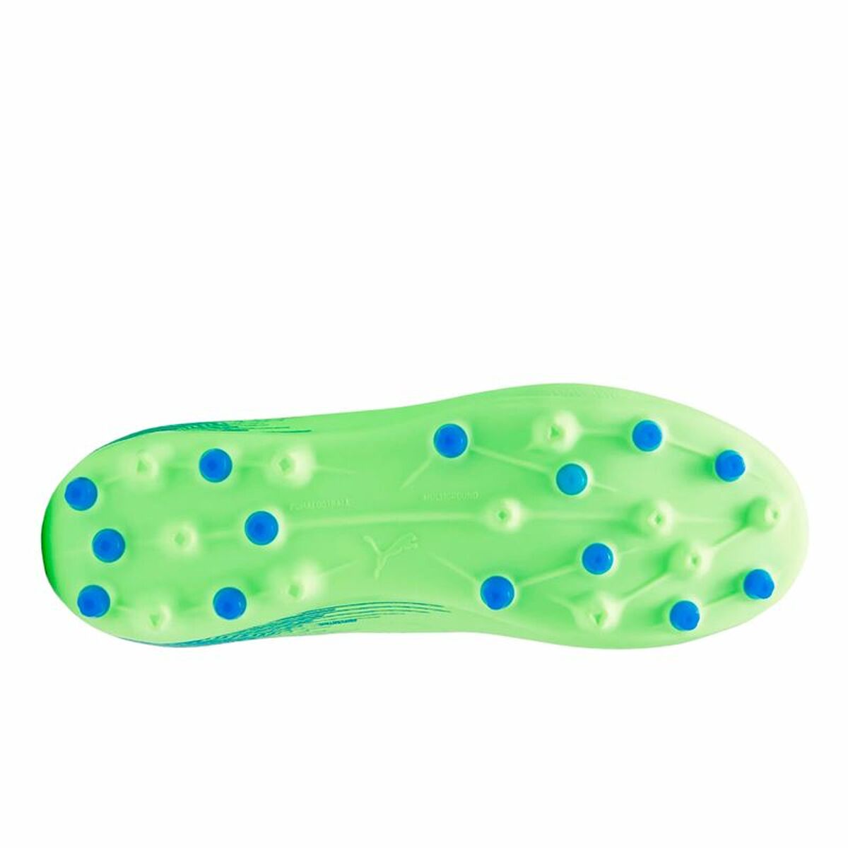 حذاء كرة القدم للأطفال Puma Ultra 5 Match+ LL MG أخضر