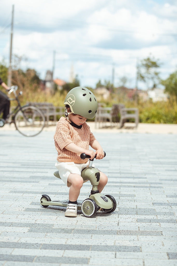 Scoot&Ride-Highwaykick 1 Olive