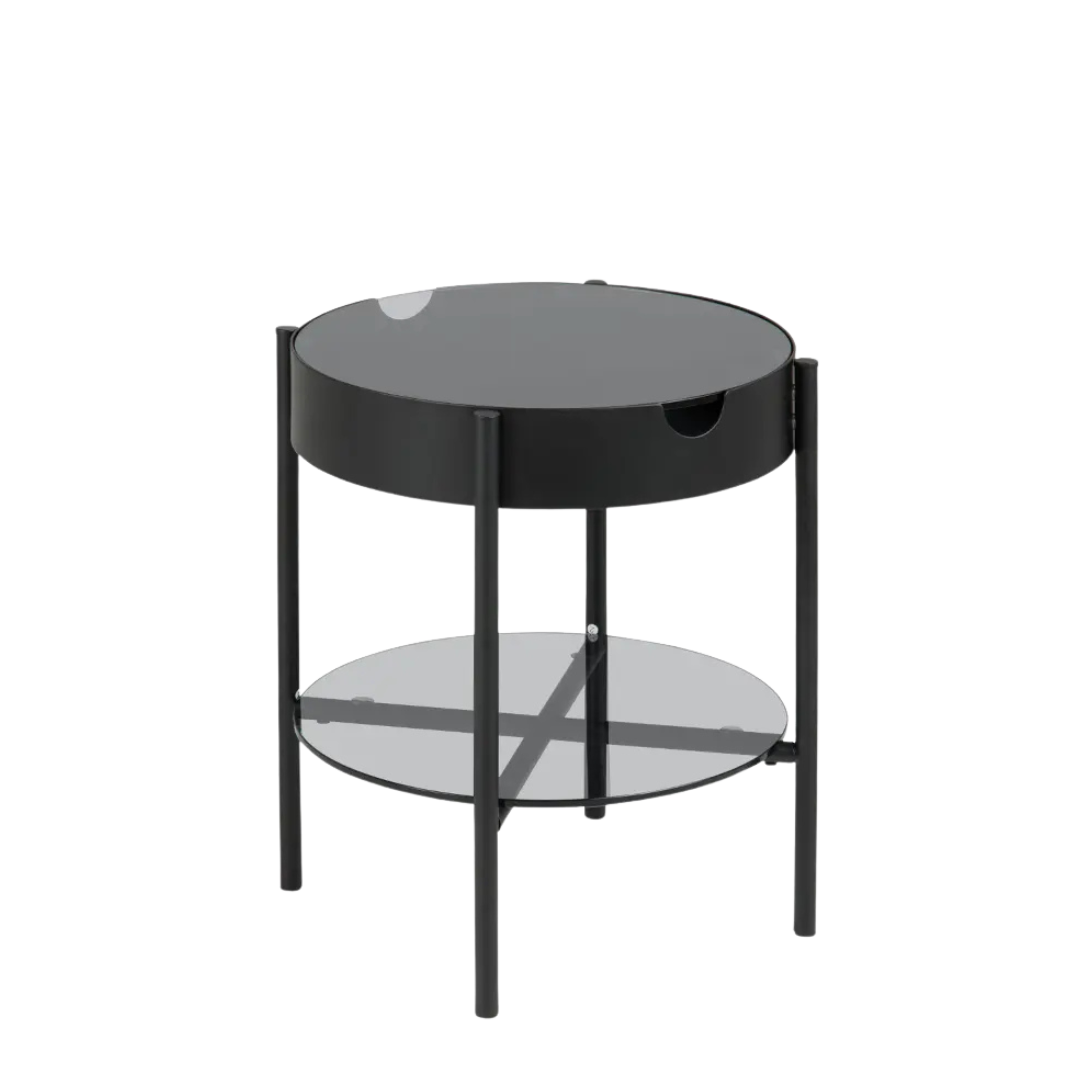 Tipton Tray Table Glass