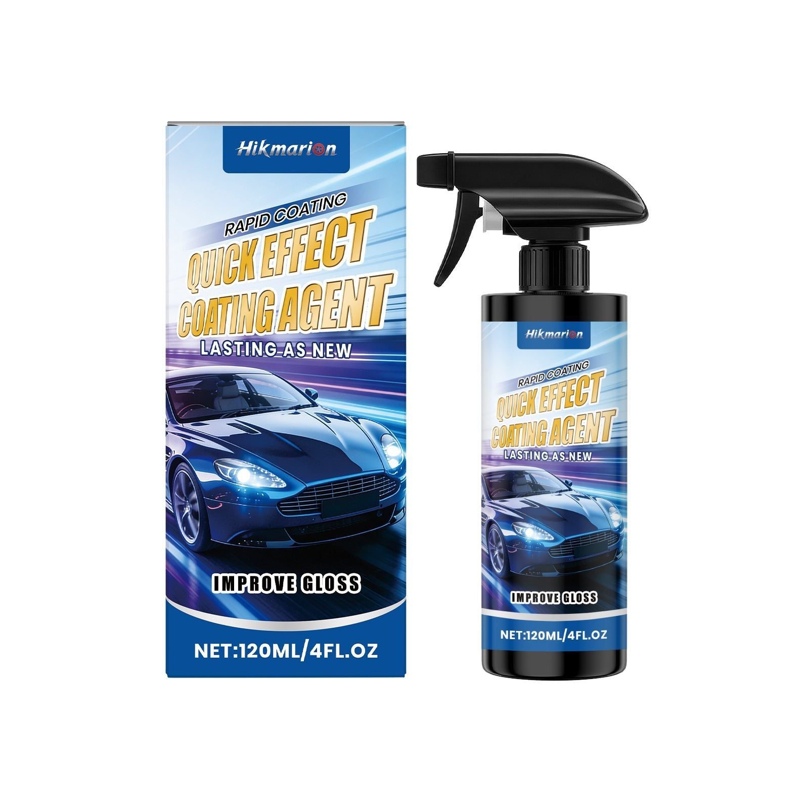 Car Care Spray, Quick Shine & Gloss Enhancer, Easy Auto Paint Protection ,120ml